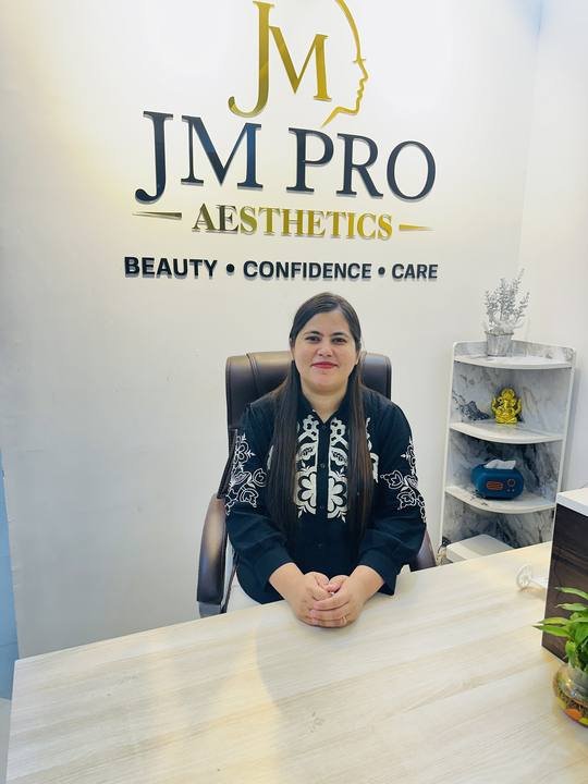 Manisha — Owner & Founder of JM Pro Aesthetics